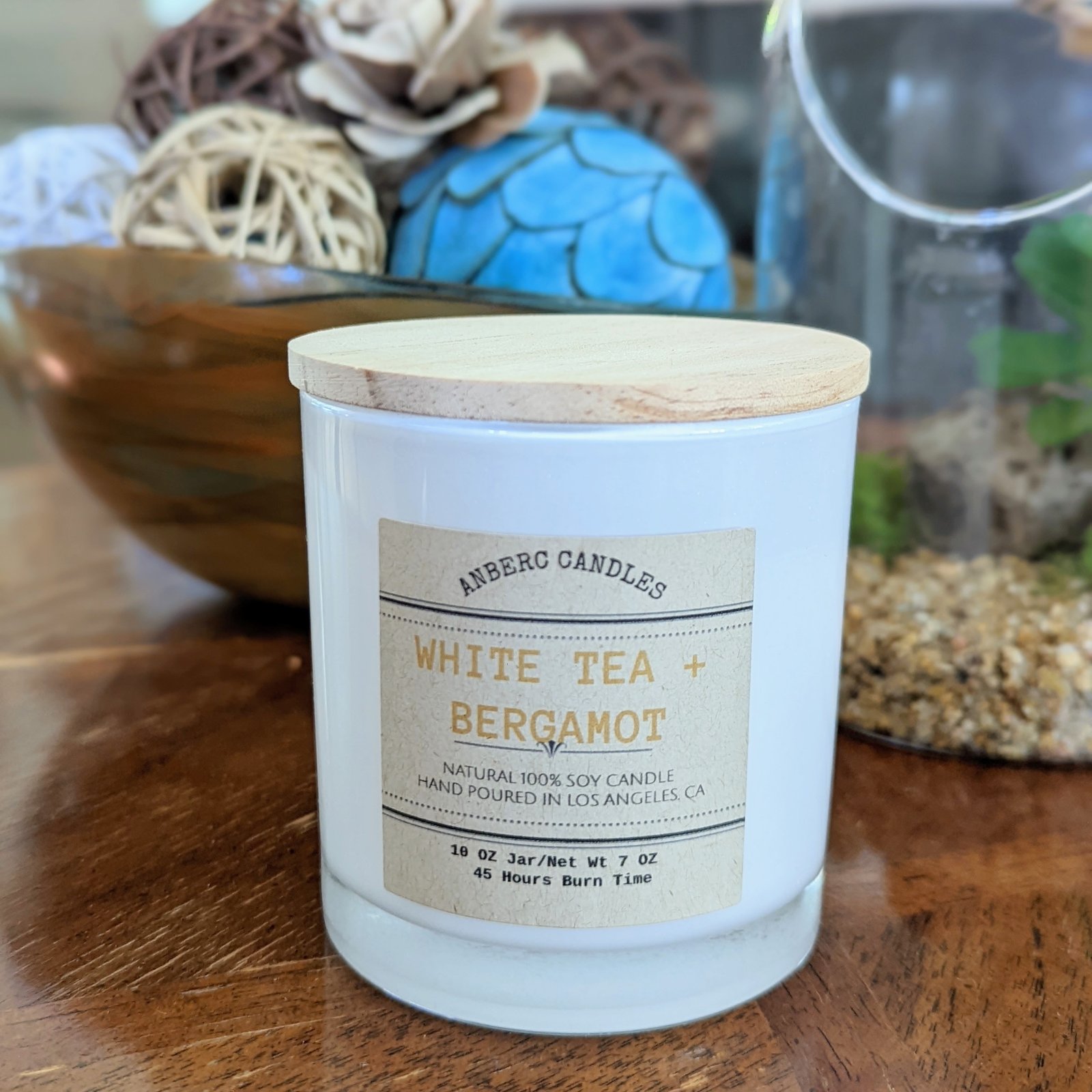 WHITE TEA + BERGAMOT | Anberc Candles